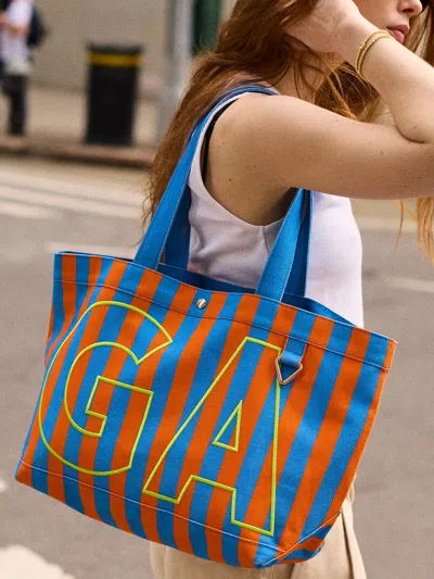 Baublebar Striped Custom Alpha Tote In Multi