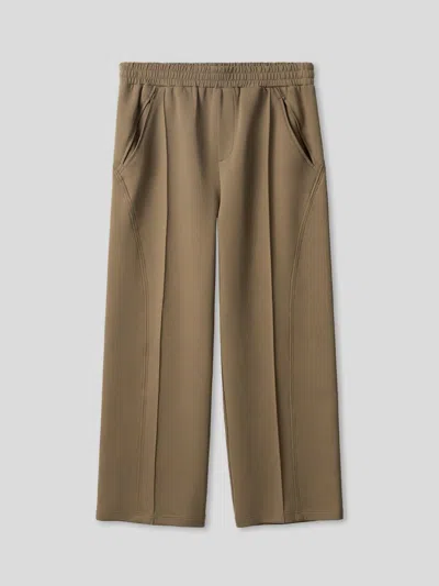Fioboc Modal Blend Short Sleeve Tee And Cozyapscer Straight Leg Pant Set