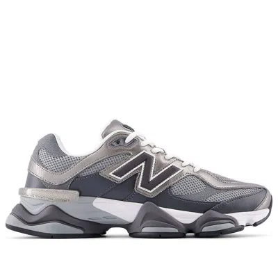 New Balance Unisex Synthetic Leather And Mesh Sneakers In Gray