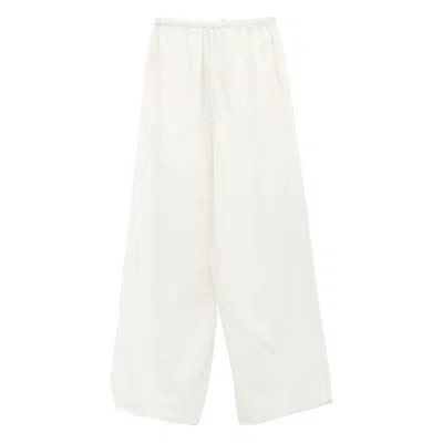 Baserange Drawstring Straight Trousers In Multi