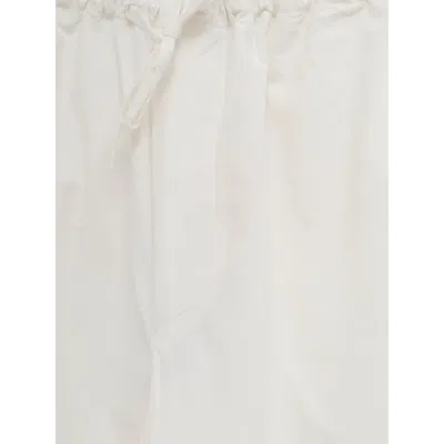 Baserange Drawstring Straight Trousers In Multi
