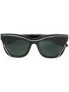 Givenchy Wire Square Sunglasses, 55mm