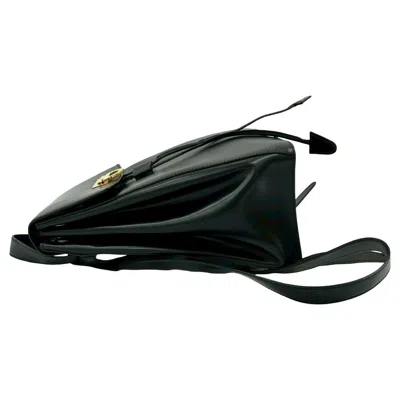 Pre-owned Celine Black Leather Backpack ()