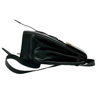 Pre-owned Celine Black Leather Backpack ()