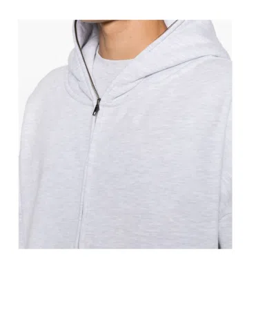 Entire Studios Grey Zip Sweatshirt  In Multi