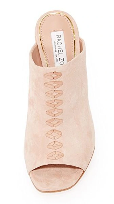 Shop Rachel Zoe Salana Mules In Nude