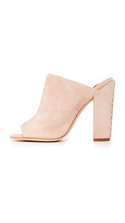 Shop Rachel Zoe Salana Mules In Nude