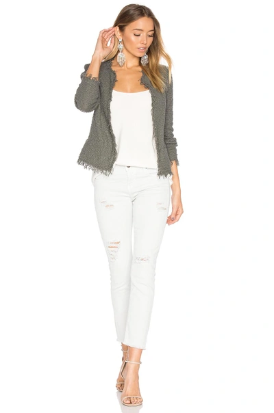 Shop Iro Shavani Jacket In Steel Grey