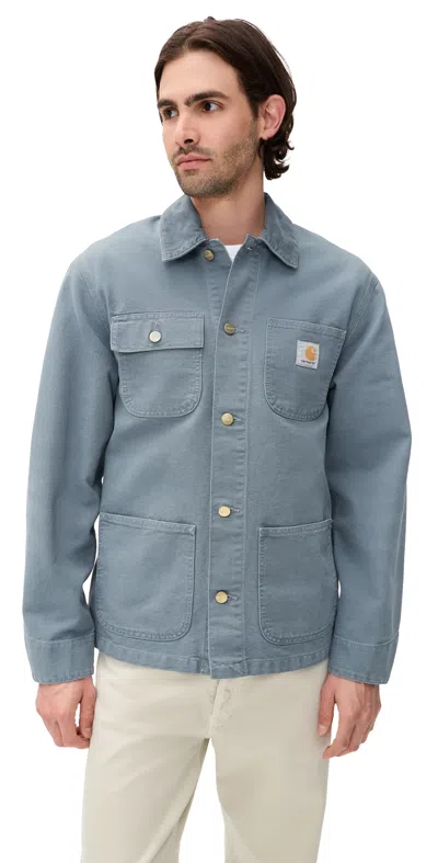 Carhartt Man Shirt Emerald Green Size Xl Organic Cotton In Multi