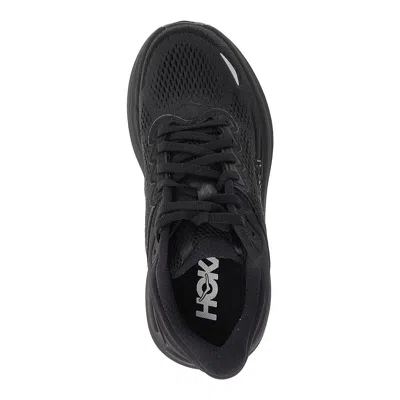Hoka Womens  Bondi 9 In Black/black
