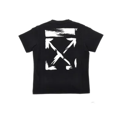 Off-white Off Stamp Plain Tee Ss In Black