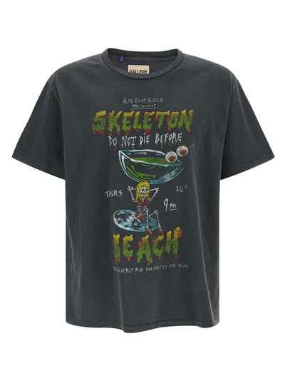Gallery Dept. Black Dont Die T-shirt In Multi