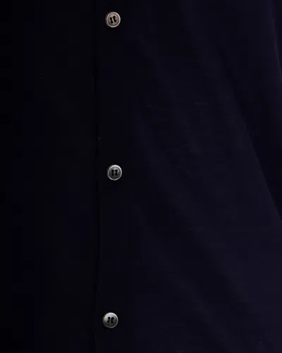 Ballantyne Camicia Cotone Navy In Multi