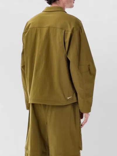 Nike Uv Smith Summit Canvas Cargo Jacket In Green