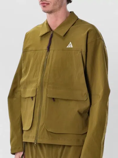 Nike Uv Smith Summit Canvas Cargo Jacket In Green