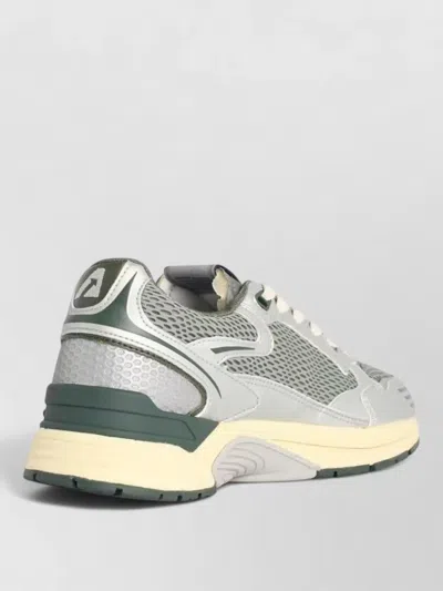 Autry Hyperway Micro-hole Low Sneakers In Green