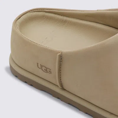 Ugg Flat Shoes Mustard Seed In Multi