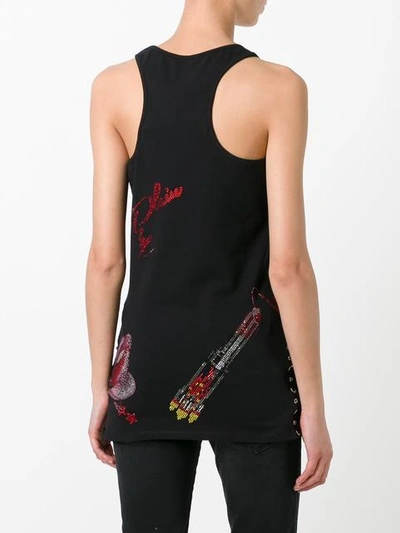 Shop Philipp Plein Aberchirder Tank Top