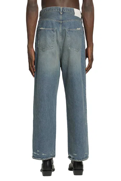Ssstein Baggy Denim Jeans In Blue