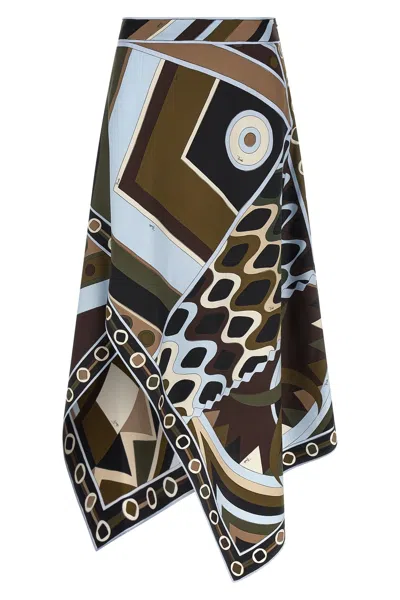 Pucci Skirt In Brown