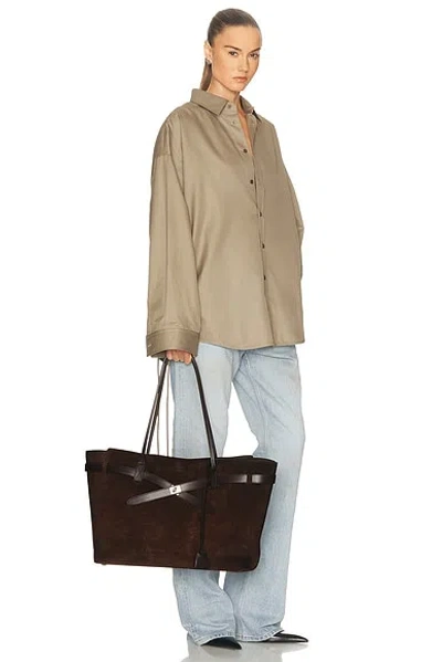 Balenciaga Dark Brown Bel Air Tote