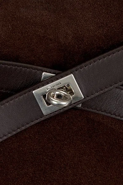 Balenciaga Dark Brown Bel Air Tote