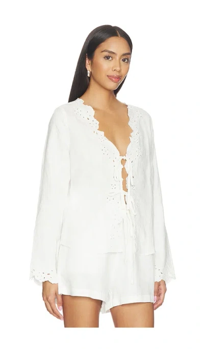 Rails Fleur Top In White