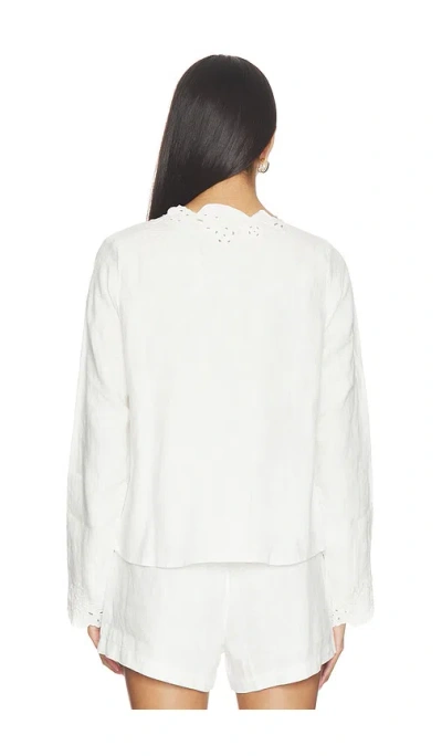 Rails Fleur Top In White