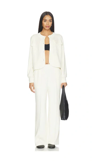 Varley Hartwell Button Through Jacket In White