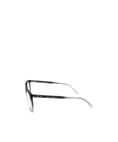 Isabel Marant Rectangle Frame Glasses In Black