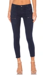 Joie Park Twill Skinny Jeans In Dark Navy