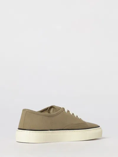 Jacquemus Cotton Low-top Sneakers With Embroidered Logo In Brown