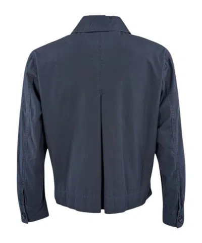 Woolrich Patch Pocket Jacket In Blue