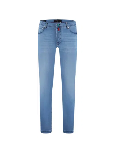 Kiton Rivet Jeans In Blue