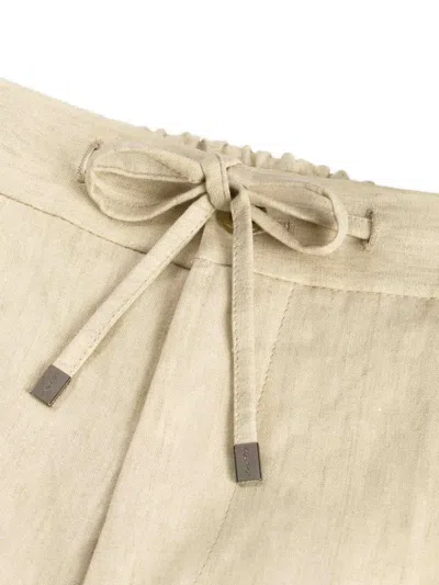 Berwich Drawstring Shorts In Neutral