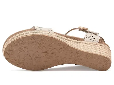 Aetrex Sydney Adjustable Wedge Sandals In Multi