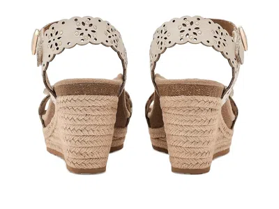 Aetrex Sydney Adjustable Wedge Sandals In Multi