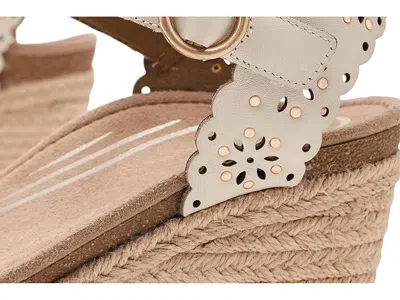 Aetrex Sydney Adjustable Wedge Sandals In Multi