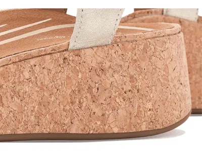 Aetrex Flora Adjustable Platform Sandals In Brown