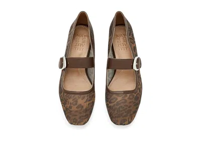 Naturalizer Cosmic Mary Jane Flat In Animal Print