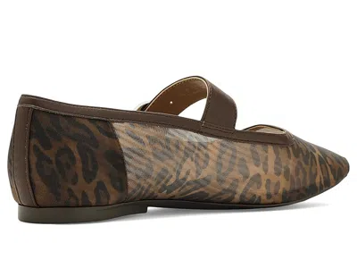 Naturalizer Cosmic Mary Jane Flat In Animal Print