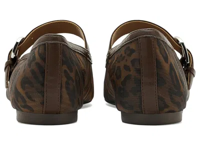 Naturalizer Cosmic Mary Jane Flat In Animal Print