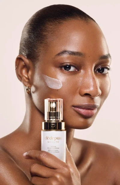 Clé De Peau Beauté Cle De Peau Beaute Brightening Serum Supreme 1.3 Oz. In Transparent
