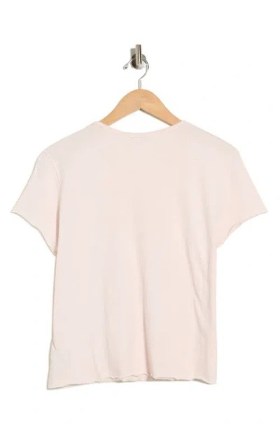 James Perse Shrunken Tee In Neutral