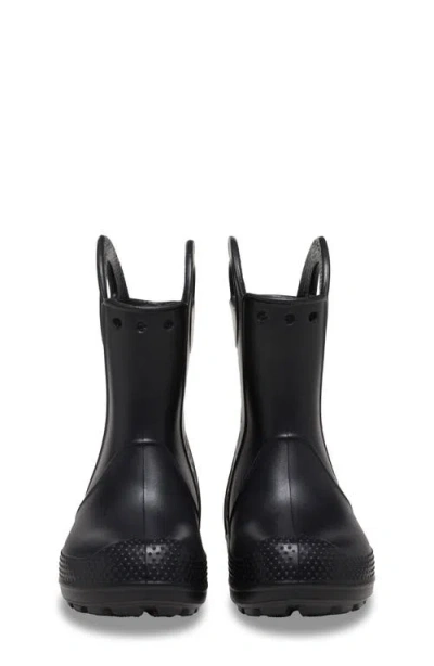 Crocs Kids' Handle It Rain Boot In Black