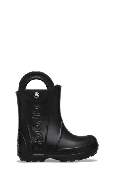 Crocs Kids' Handle It Rain Boot In Black