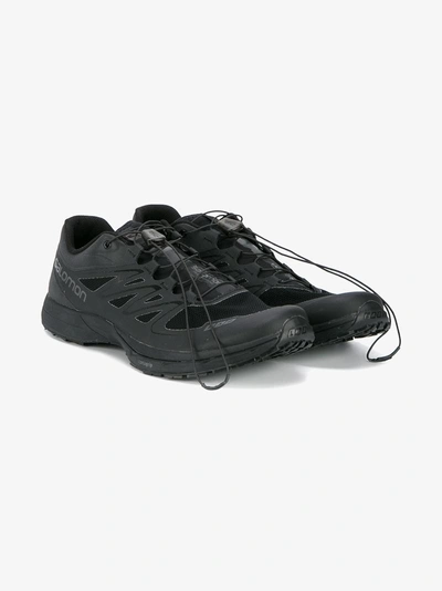 Shop Salomon S/lab Sense 5 Ultra Sneakers In Black