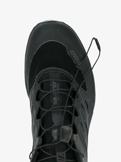 Shop Salomon S/lab Sense 5 Ultra Sneakers In Black