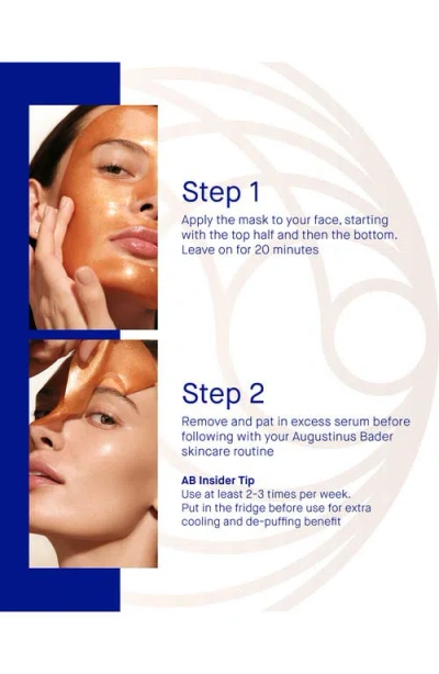 Augustinus Bader The Hydrogel Face Mask In N/a