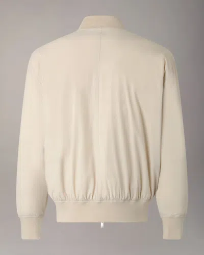 Moose Knuckles Long-sleeved Down Jacket In White